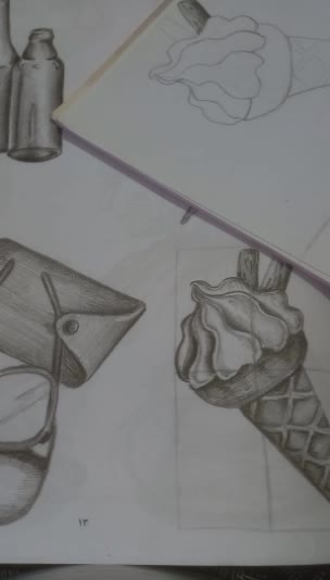 جلسه ششم آموزش طراحی بستنی 😋قسمت اول